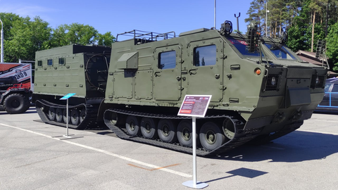 Uralvagonzavod Unveils New Generation DT-3PM Light All-Terrain Vehicle for the First Time