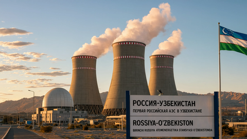 Россия начала строительство первой АЭС в Узбекистане