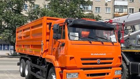 Новый КамАЗ-45143 с казахстанской надстройкой показали в Кокшетау