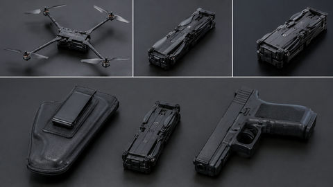 Russia develops 2 kg drone interceptor: fits in a pistol holster