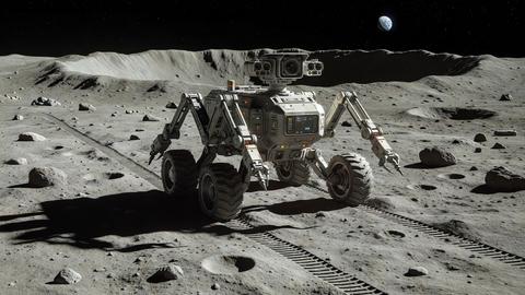 ERIK ayudará a estudiar la Luna: el IKI RAS habló sobre el desarrollo del concepto de un robot con chasis de ruedas