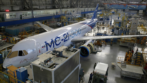 Ростех создаст станок для более лёгких фюзеляжей МС-21 и SJ-100