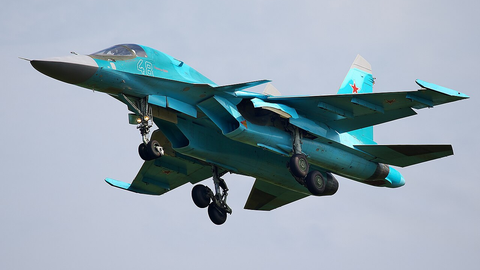 Su-34 found a place for a seventh bomb: Russian bomber increased its glide munition load