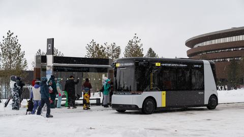 L5 was brought to a resort in Altai: how autonomous transport works and what it is for