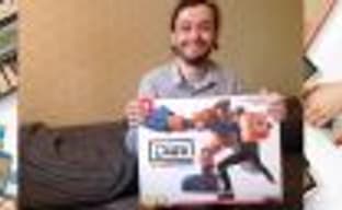 Собираем робота! - распаковка и знакомство с Nintendo Labo в реальном времени!