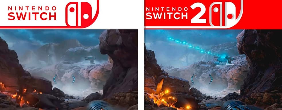 Сравнение Metroid Prime 4 на Switch и Switch 2 показало большую разницу