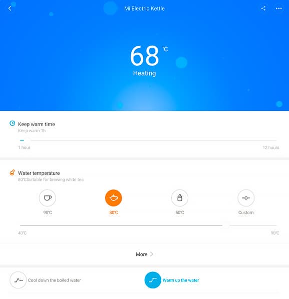 Электрический чайник с управлением по Bluetooth Xiaomi MiJia Smart Kettle