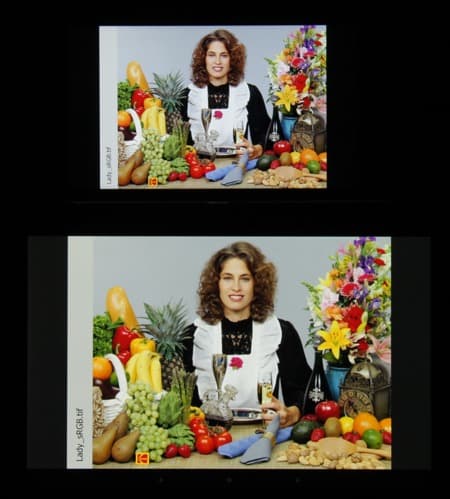 Обзор Samsung Galaxy Camera 2. Тестирование дисплея