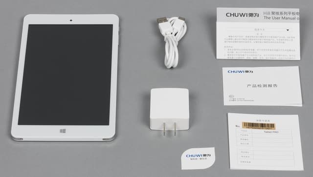 Комплект поставки планшета Chuwi Hi8 Pro Комплект поставки планшета Chuwi Hi8 Pro