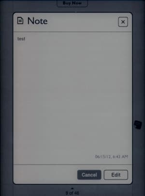 Nook Simple Touch GlowLight настройки чтения