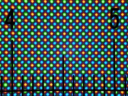 Обзор смартфона LG G Flex 2. Тестирование дисплея