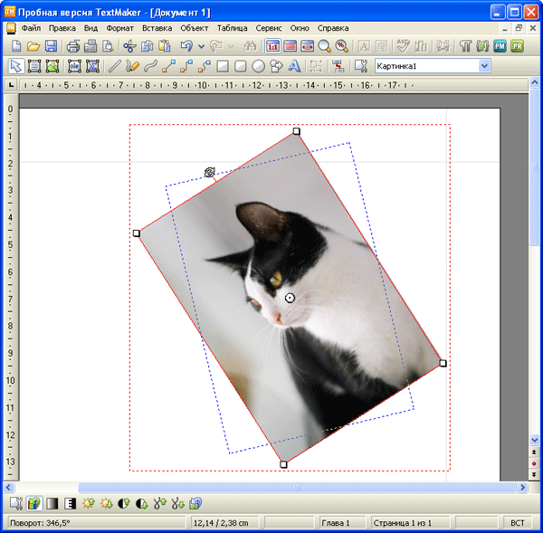 Вставка изображений в Ashampoo TextMaker
