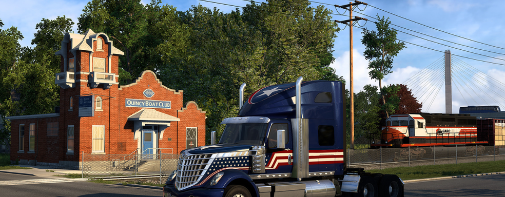 Детализированный Куинси в American Truck Simulator. Новые скриншоты дополнения со штатом Иллинойс