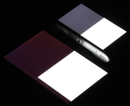 Обзор Samsung Galaxy Camera 2. Тестирование дисплея