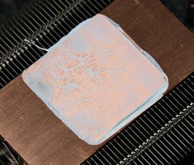 AMD Coolers 2016 - AMD 125W Thermal Solution, распределение термопасты AMD Coolers 2016 - AMD 125W Thermal Solution, распределение термопасты