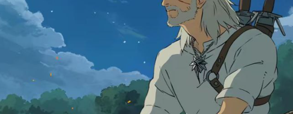 Нейросеть превратила героев The Witcher 3 в аниме в стиле Хаяо Миядзаки
