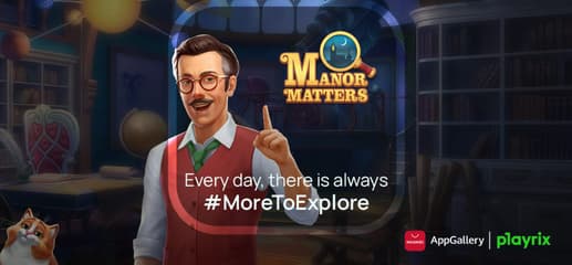 В AppGallery опубликована головоломка Manor Matters, в которой российских пользователей ждет подарок