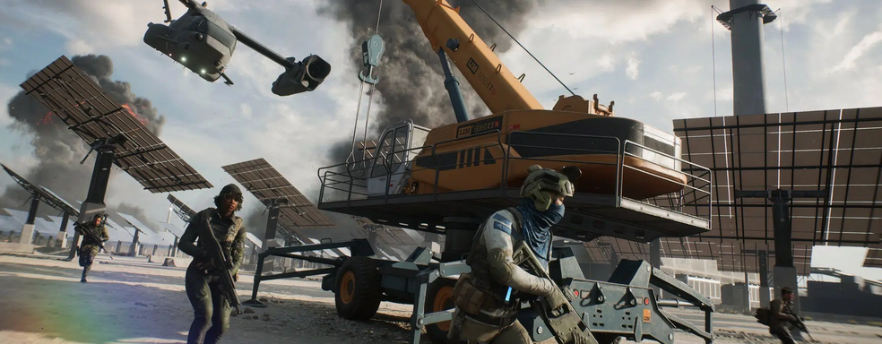 В определенный момент Battlefield 2042 уступила Battlefield 5 по числу активных игроков