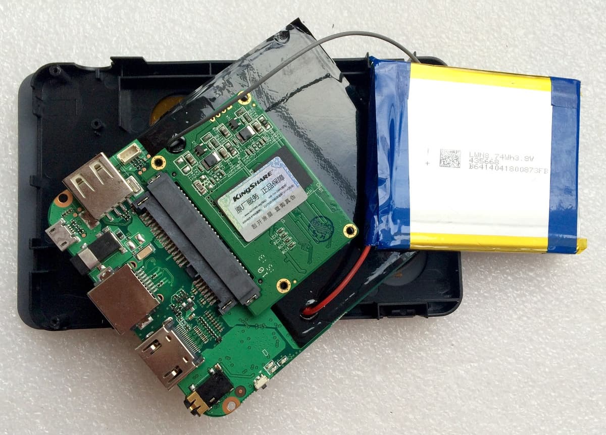 Конструкция Voyo MiniPC V2