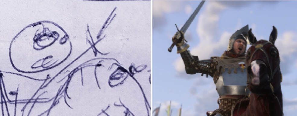 Kingdom Come Deliverance 2 глазами разработчика — сравнение раскадровки и финальной катсцены