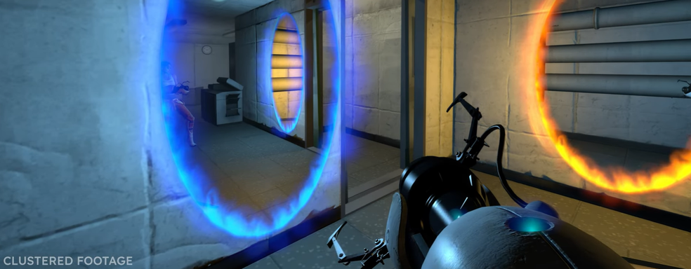 Моддеры Portal 2 улучшили движок освещения и показали графику с Clustered Shading