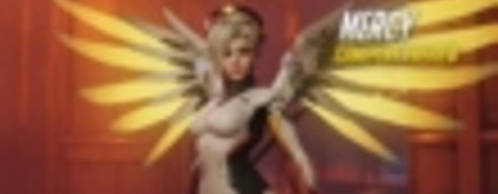 Overwatch - геймплей за Mercy