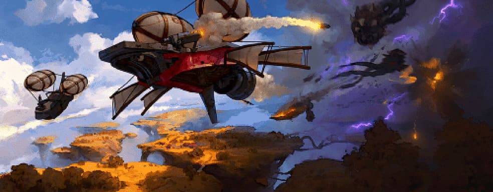 Black Skylands to be released in Steam Early Access. This is a domestic skypunk sandbox