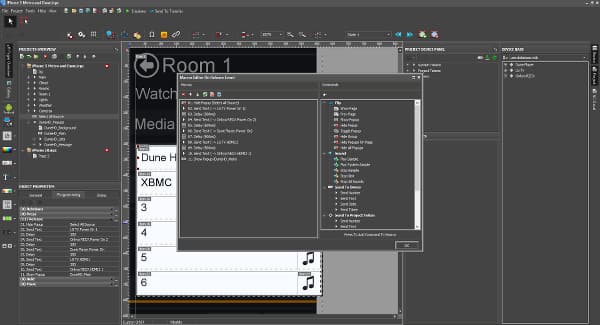 Использование кодов в iRidium Использование кодов в iRidium