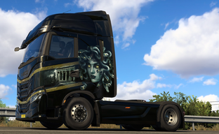 Для Euro Truck Simulator 2 вышел набор покрасок Greek Mythology Pack в стиле существ из мифов