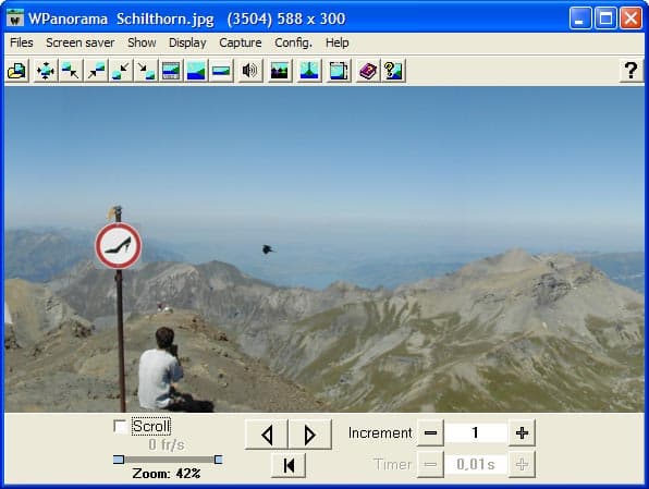Рабочее окно WPanorama