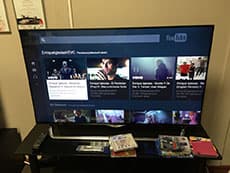 Интерфейс работы с плеером Oppo BDP-105D