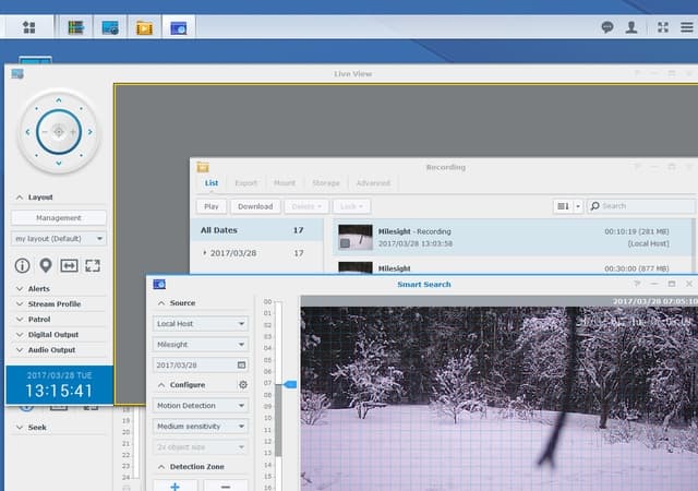 Клиент Surveillance Station Клиент Surveillance Station