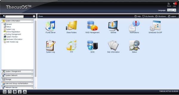 Сетевой накопитель Thecus N7710-G