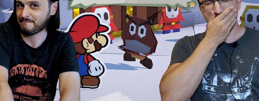Очень интересно. Видеообзор Paper Mario: The Origami King