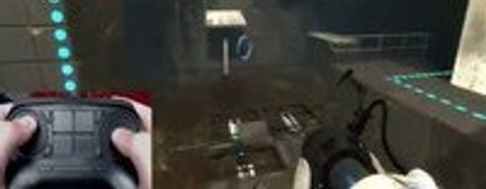 Работа контроллера Steam в Portal 2 и Civilization 5