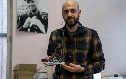 Прототип устройства для слепых