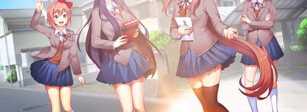 Хоррор Doki Doki Literature Club Plus!, замаскированный под симулятор свиданий, получил высокие оценки