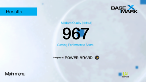 Обзор iRu M506. Скриншоты. BaseMark