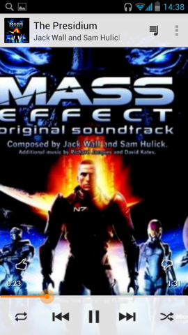 Обзор DNS SI4301. Скриншоты. Аудиоплеер