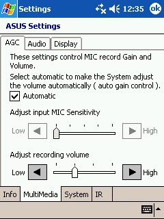 Asus Settings Sound