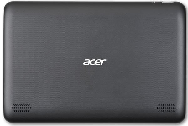 Вид сзади планшета Acer Iconia Tab A200