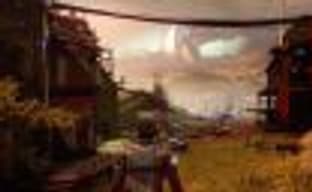 Футбол и торговцы в демонстрации «социальной» локации из Destiny 2