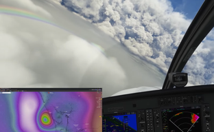 В Microsoft Flight Simulator пролетели через настоящий ураган Иэн: виртуальные приключения с опасным природным явлением