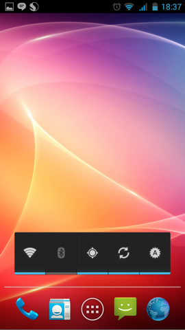 Обзор Highscreen Omega Prime S. Скриншоты. Внешний вид ОС