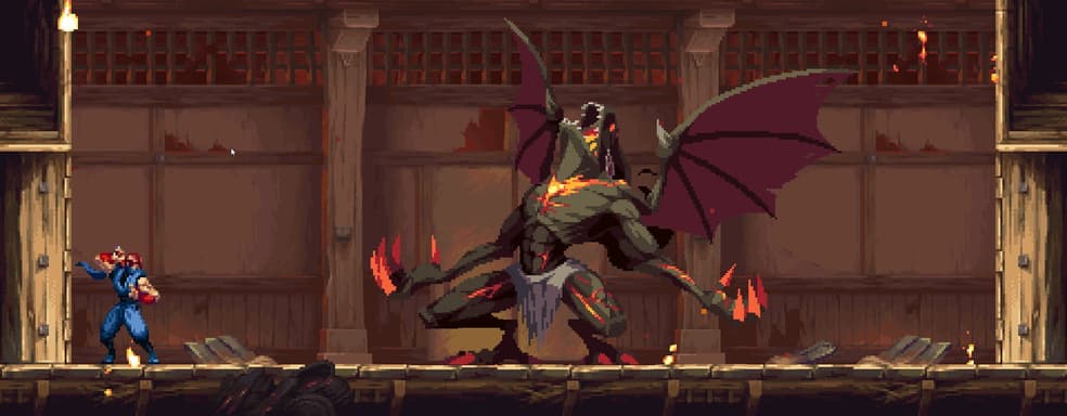 Яростный платформер Ninja Gaiden: Ragebound от авторов Blasphemous выйдет в июле. 15 минут геймплея
