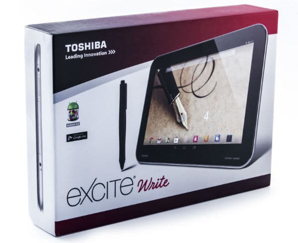 Коробка Toshiba Excite Write