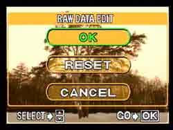 Olympus CAMEDIA C-5060 RAW data Edit