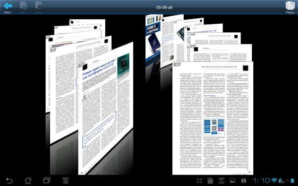 Скриншот Picsel Smart Office 2
