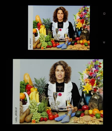 Обзор смартфона Nokia 5. Тестирование дисплея