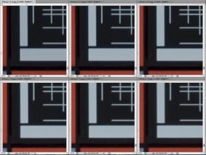 фокусное расстояние 375 мм, край кадра